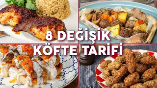 Klasik Köfte Yapmaktan Sıkılanlara 8 Değişik Köfte Tarifi  Köfte Tarifleri  Yemekcom [upl. by Kirchner]