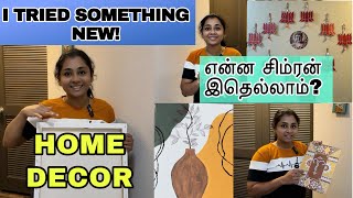 💥Americaல வீட்ட இப்படியும் மாத்தலமா Home Decor Tamil  Tamil Vlog USA tamil tamilvlog usa [upl. by Bickart]