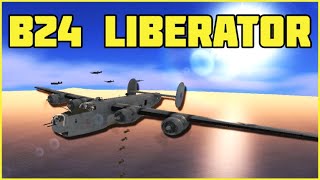 Gunship Sequel WW2  NEW BEST BOMBER  B24 Liberator Gameplay  Wings of Duty  NEW UPDATE [upl. by Ynnus54]