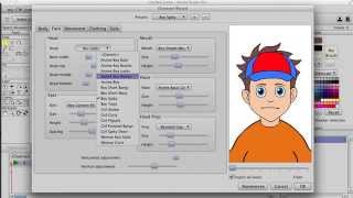 Anime Studio 10  Pro  Character Wizard  Feature Overview [upl. by Ivo]