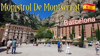 Monistrol De Montserrat Spain 🇪🇸 Barcelona 2nd part New side Barcelona [upl. by Airamzul179]