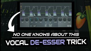 De Esser Trick for FL Studio 20  How To De Ess Vocals in FL studio [upl. by Yelah]