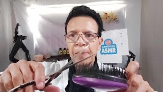 MOST EFFICIENT  HAIRCUT amp SHAVE  ASMR [upl. by Liesa333]