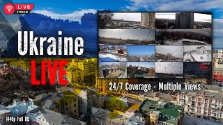 Ukraine Live Realtime HD Camera Feeds from Ukraine [upl. by Booze526]