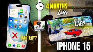 iPhone 15 Plus InDepth Review 4 Months Later  Gaming Performance and Battery Life Tested [upl. by Mattah]