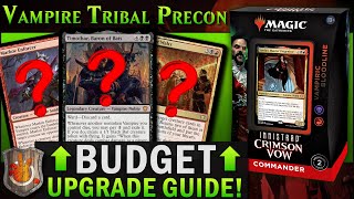 Vampiric Bloodline Budget Precon Upgrade Guide Crimson Vow  Command Zone 433  Magic The Gathering [upl. by Min]