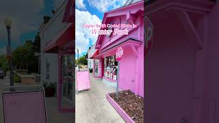 The cutest amp girliest store in Winter Park taylorswift swifties swiftiemerch pinkstore gasp [upl. by Annahvas]