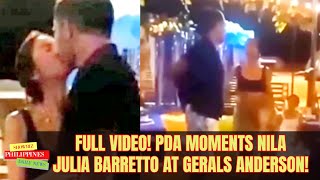 FULL VIDEO PDA MOMENTS ni Julia Barretto at Gerald Anderson Caught ON CAMERA [upl. by Fenwick]