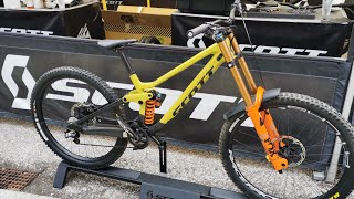 2023 Scott gambler tuned  Uci downhill world cup [upl. by Lunetta]