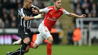 Aaron Ramsey vs Newcastle 21315 [upl. by Wendelin]