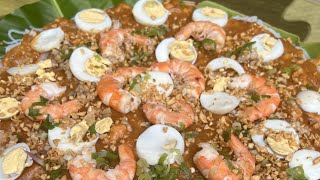 Lets cook Pancit Malabon  Countryside life in the Philippines [upl. by Oinotnas402]