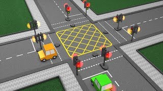 Turning Right From Traffic Light الاتجاه يمين من الاشارات [upl. by Simpson]