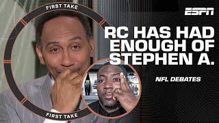 NFL debates get HEATED for RC amp Stephen A🔥‘Your feelings SHOULD be hurt’ Ryan Clark 😤😂 First Take [upl. by Khosrow660]