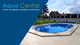 Aqua Centar  Izgradnja bazena quotEKONOMIKquot 8x4x15m Zabrega [upl. by Holmann]