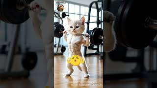 Your Inner Strength is Unstoppable Unleash the Power Within You 🐱💪💥 cats ai aiart chubbyjr [upl. by Yatnoed]