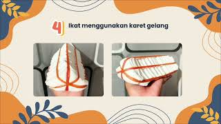 🌸Tutorial Membuat Batik Shibori🌸 [upl. by Innig913]