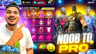 Free Fire Legendary Noob To Pro I Got All Rar Legendary Emotes And Bundles In 99 Diamonds Free Fire [upl. by Ahsinauj]