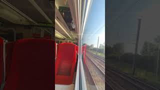 Vert Kings cross London to York City Train Travel 30fps 19 7 24 9 shorts [upl. by Akined330]