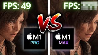 M1 Pro vs M1 Max  6x Gaming Benchmarks  ALL M1 Apple Silicon compared [upl. by Essirehs]