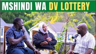 MSHINDI WA DV LOTTERY ANATULETEYA UKWELI WA DV LOTERRY 2026 [upl. by Eahc297]