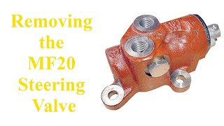 How to Remove your Massey Ferguson 20 135 148 240 etc Steering Valve [upl. by Hathaway]