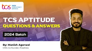 TCS Aptitude Questions and Answers 2024  TCS Complete Preparation [upl. by Abbey]