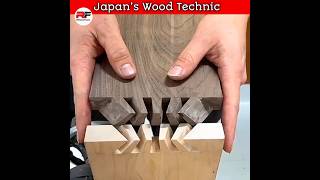 জাপান যেভাবে furniture বানায়  Japans Wood House Made By This Technic wood working art skill short [upl. by Mikiso]