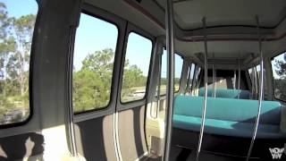 2D Epcot Monorail to the Transportation and Ticket Center [upl. by Yrelav]