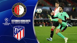 Feyenoord vs Atlético Madrid Extended Highlights  UCL Group Stage MD 5  CBS Sports Golazo [upl. by Oiraved222]