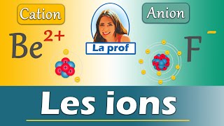 Les IONS  Anion et Cation  Physique  Chimie  Collège  Lycée [upl. by Wymore]