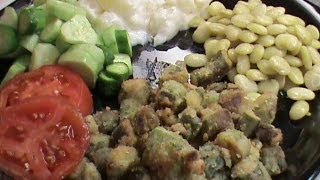 Easy Fried Okra Country Style [upl. by Dyoll]