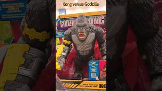 King Kong versus Godzilla action figures toys action shorts [upl. by Maddox]