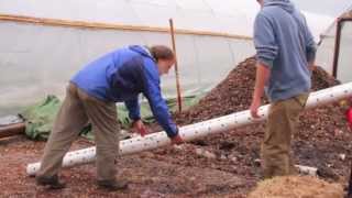 Easy Breezy Windrow Compost Aeration EcoCity Farms [upl. by Ludmilla]