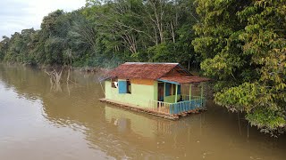 MEMBUAT RUMAH RAKIT DI SUNGAI BESAR DAN BERMALAM 5 HARI 4 MALAM SERTA MENCARI UDANG GALAH DAN IKAN [upl. by Consolata81]