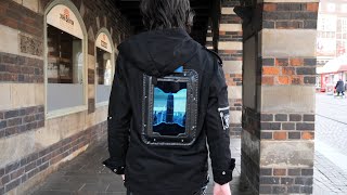 Selfmade Full HD Display Jacket [upl. by Halullat165]