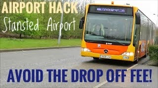 How To Avoid Extortionate Airport Charge  Stansted Airport I Drop offpick up charges [upl. by Enytsirhc]