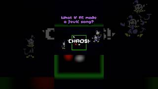 What if AI made a Jevil song jevil deltarune undertale aicover youtubeshorts fyp [upl. by Joelie]