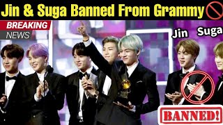 Why BTS Is BANNED From the Grammys😡💔 [upl. by Niledam]