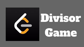 LeetCode Algorithms Easy Divisor Game [upl. by Naujuj]