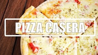 Como hacer pizza casera y masa para pizza Mi Querida Cocina [upl. by Eelyram]