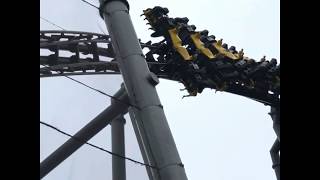 Eejanaika Roller Coaster Ride in Fuji Q Highland Japan [upl. by Nabla]