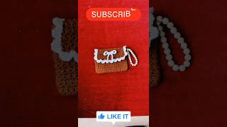 diy crochet purse 👛 diy craft handmade crochetprojects knitting viral gujjubencraftwala [upl. by Brett989]