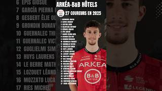 Les transferts 2025 dArkéa BampB Hôtels cycling arkea [upl. by Daren948]