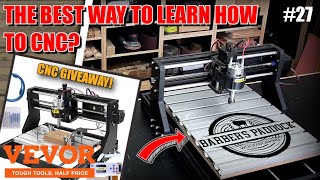 Is this the cheapest way to learn how to CNC  VEVOR 3018 Pro  Giveaway [upl. by Zetnas]