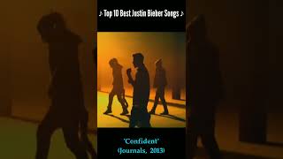 Top 10 Best Justin Bieber Songs ♪ shorts beliebers [upl. by Liban]