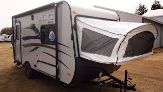 HaylettRVcom  2015 Jayco Jay Feather Ultralite SLX 16XRB Hybrid Travel Trailer in Coldwater MI [upl. by Aillimat]