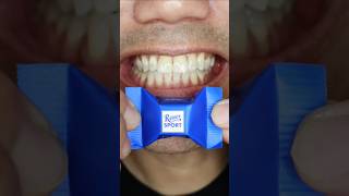 Praline Edelnugat Ritter SPORT Cubes Classic Chocolate ASMR [upl. by Anaiuq]