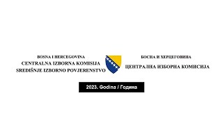 65 сједница Централне изборне комисије Босне и Херцеговине [upl. by Alene]