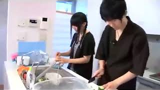 Sugita Tomokazu amp Yukana cooking TV show part 4  Anigera dedoon [upl. by Lund839]