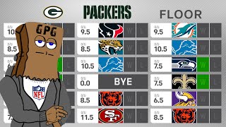 FULL Green Bay Packers 2024 Preview Win Total Floor amp Ceiling [upl. by Nhar]